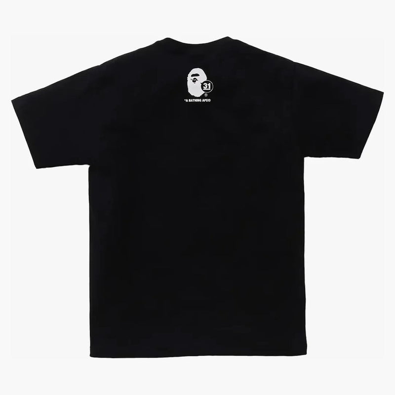 BAPE A BAME APE 31 ° anniversario APE TEA TEA NERO