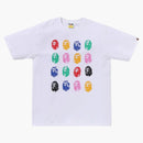 Bape A Bathing Ape 32nd Anniversary Ape Head Tee White