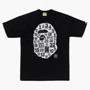 Bape A Bathing Ape 32nd Anniversary Big Ape Head Tee Black