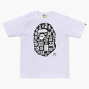 Bape A Bathing Ape 32nd Anniversary Big Ape Head Tee White