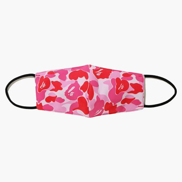Bape a Bathing Ape Abc Camo Mask Pink
