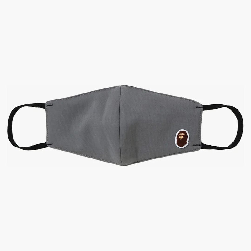 Bape a Bathing Ape Ape Head Mask Gray