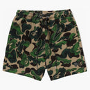 Bape a Bathing Ape Art Camo Sweat Shorts Green