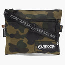 Bape a Bathing Ape Bape X Outdoor Products 1st Camo Mini Shoulder Bag Green