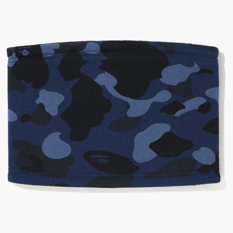 Bape a Bathing Ape Color Camo Neck Warm Navy