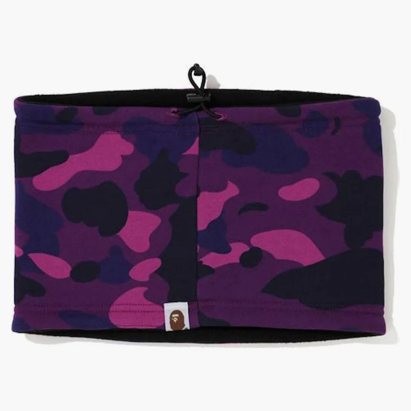 Bape A Bathing Ape Color Camo Neck Warmer Purple