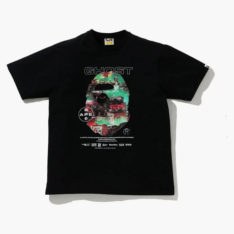 BAPE A BAÑO APE GHORST 2 TEA RELAXTADO NEGRO