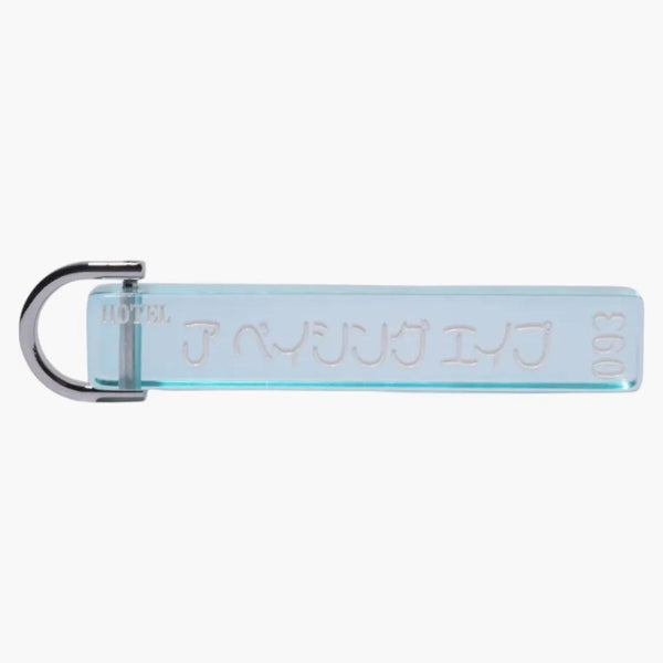 Bape a Bathing Ape Hotel Keychain Blue