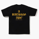 BAPE A BAME LOGO APE LOGO NERO