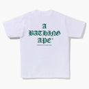 Bape a Bathing Ape Logo Tee White