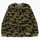 Bape A Bathing Ape 1st Camo L/S Tea Green