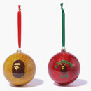 BAPE un juego de adornos de simios de baño de 2