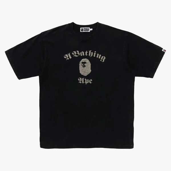Bape a koupací lidoop Overdye relaxated fit tee černá