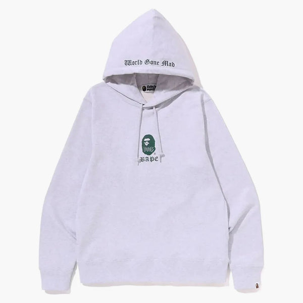 Bape A Bathing Ape Pullover Hoodie Gray