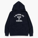 Bape a Bathing Ape Relaxed Fit Full Zip Hoodie Navy