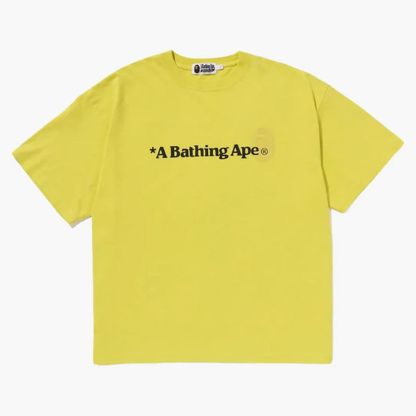 Bape a Bathing Ape Relaxed Fit Tee Yellow