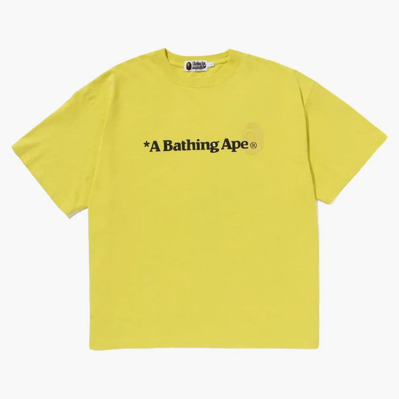 Bape a Bathing Ape Relaxed Fit Tee Yellow