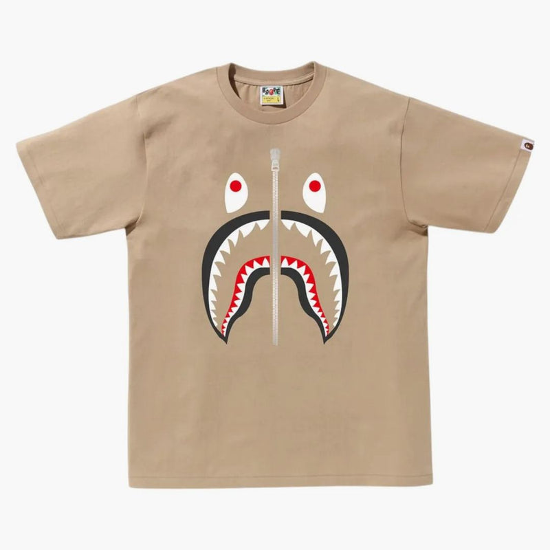 Bape a koupací lidoopy žraločí čaj beige