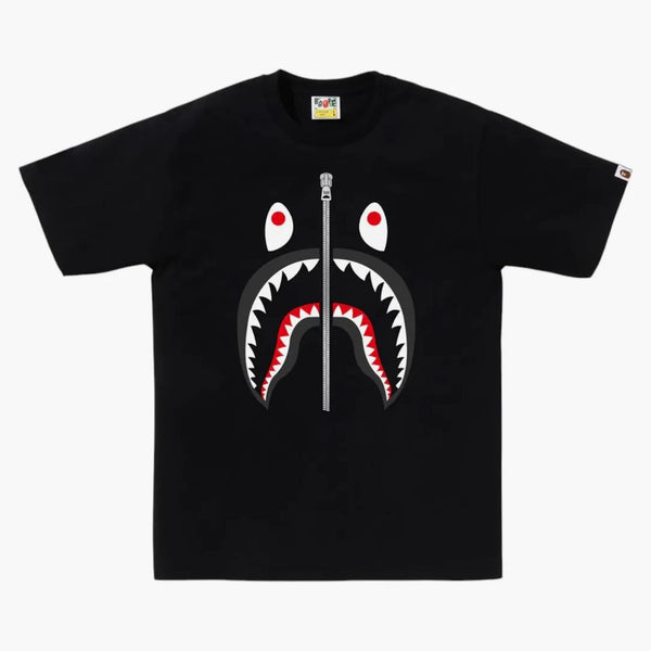 BAPE A Bathing Ape Shark Tea Black