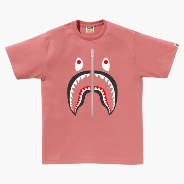 BAPE A Bathing Ape Shark Tea Pink