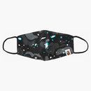 BAPE A Bathing Space Space Camo Mask Black