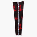 Bape a Bathing Ape Tie Dye Track Pants Red