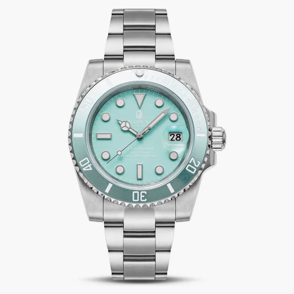 Bape A Bathing Ape Type 1 Bapex Watch (2022) Sax Silver