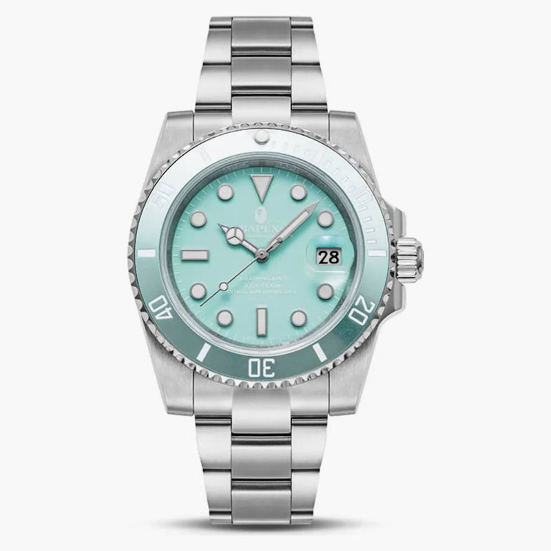 Bape A Bathing Ape Type 1 Bapex Watch (2022) Sax Silver