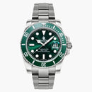 BAPE A Bathing Ape Type 1 Bapex Watch Silver/Green