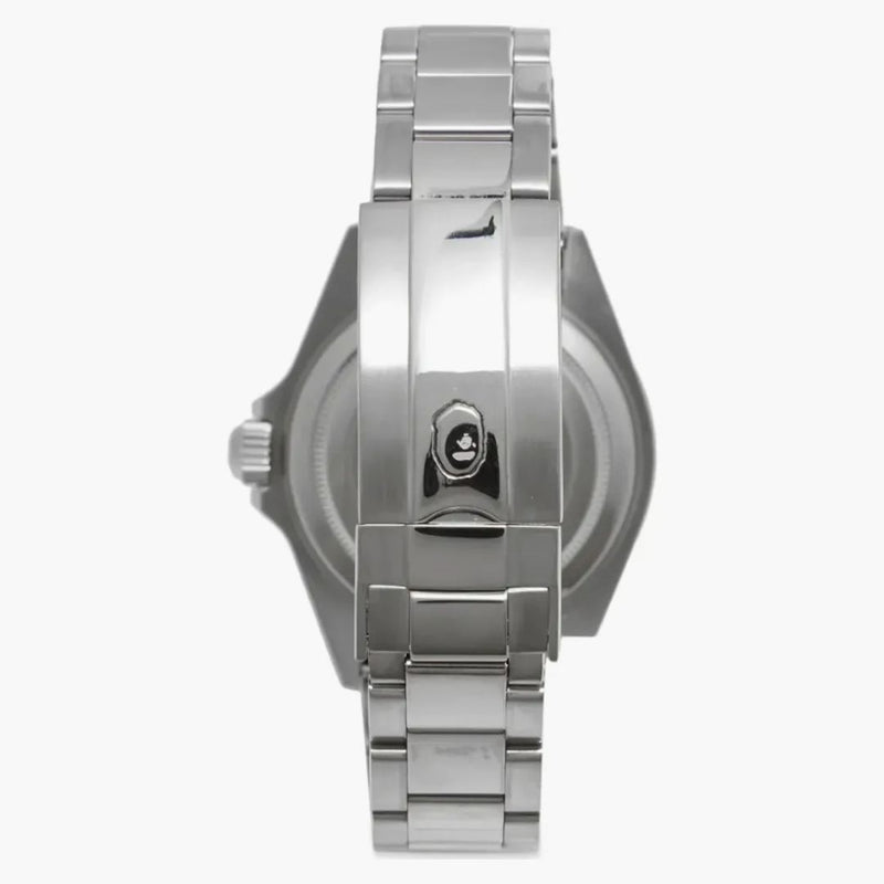 Bape Abathing Ape Type 2 Bapex Watch Silver Red Blue