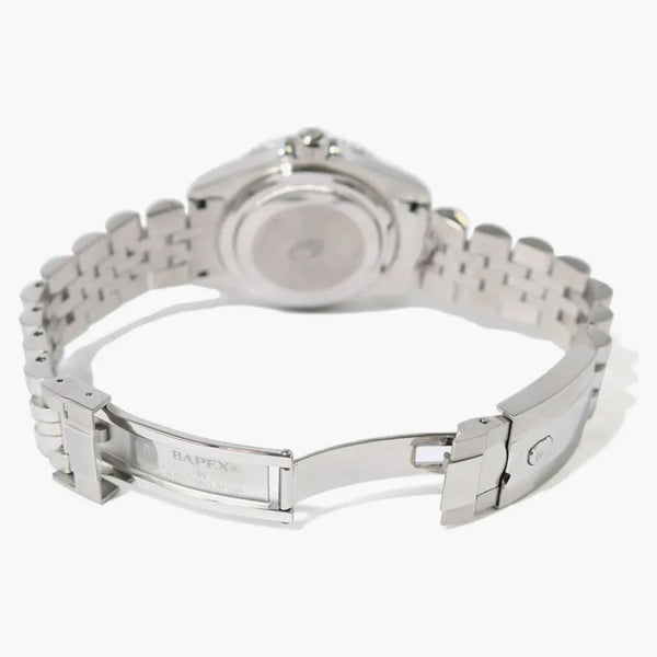 Bape Abathing Ape Type 2 Bapex Watch Silver Red Blue Black