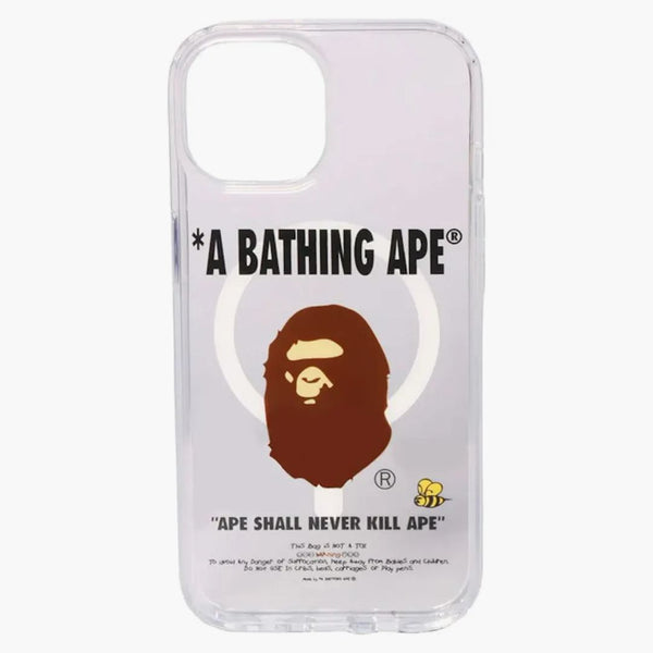 Bape a Bathing Ape iPhone 15 Case Clear