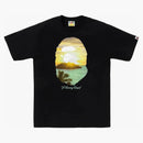 Bape A Rising Bape Photo Tee Black