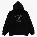 Bape A Rising Bape Relaxed Fit Pullover Hoodie Black