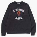 Bape rosnąca bluza bape czarna