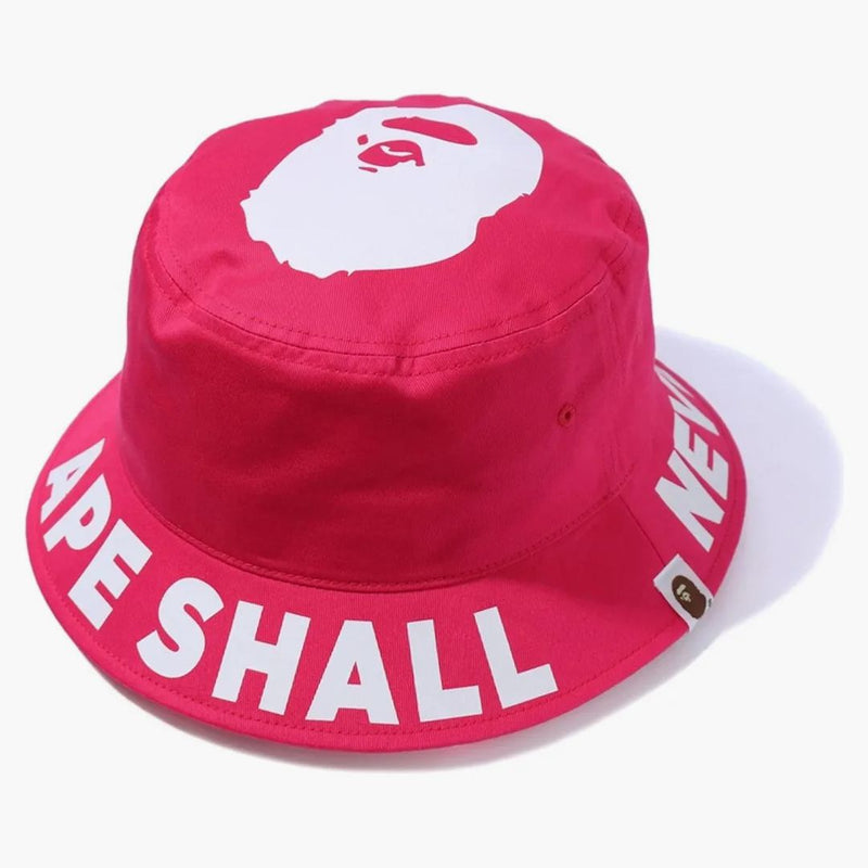 Bape Asnka Bucket has Pink