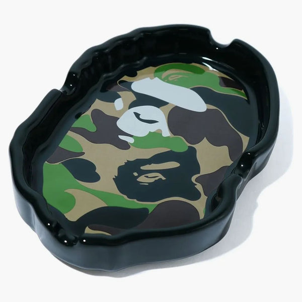 BAPE ABC CAMO APE Cabeza de cenizas negras/verdes