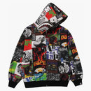 Bape album Monogram Shark Hoodie Multicolor