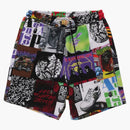 Bape album Monogram Sweat Shorts Multicolor