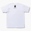Bape Ape Back Street Tee White