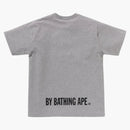 Bape Ape Face Tee Grey