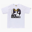 Bape Ape General Tea White