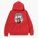 BAPE APE Graphic Relajado Fit Pulhever Holdie Red