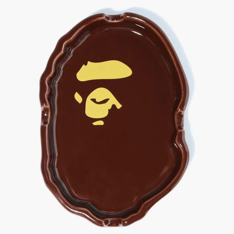 Bape Ape Head Ashtray Brown