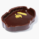 Bape Ape Head Ashtray (FW20) Brown