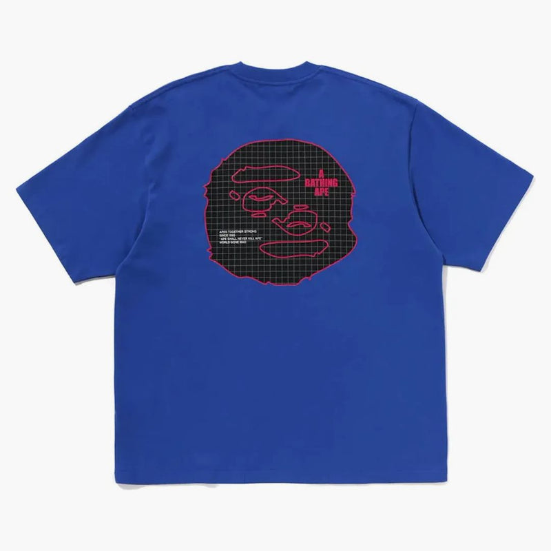Bape Ape Head Bape Relaxed Fit Tea Blue