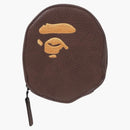 Bape Ape Head Coin Case (ss25) Brown