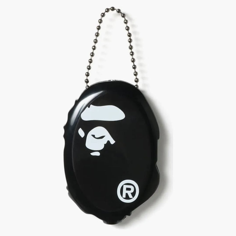 BAPE APE HEAD COIN BLACK BLACK