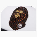 Bape Ape Head Crystal Stone Mesh Cap Black