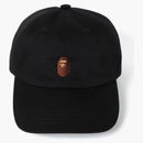 Bape Ape Head Embroidery Panel Cap (Adult) Black